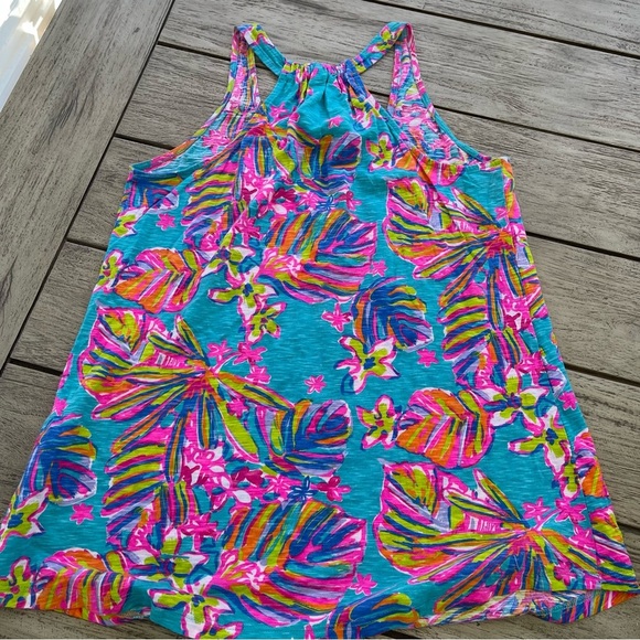 Lilly Pulitzer Minka Trapeze Tank Top Womens Size Small - Picture 3 of 7